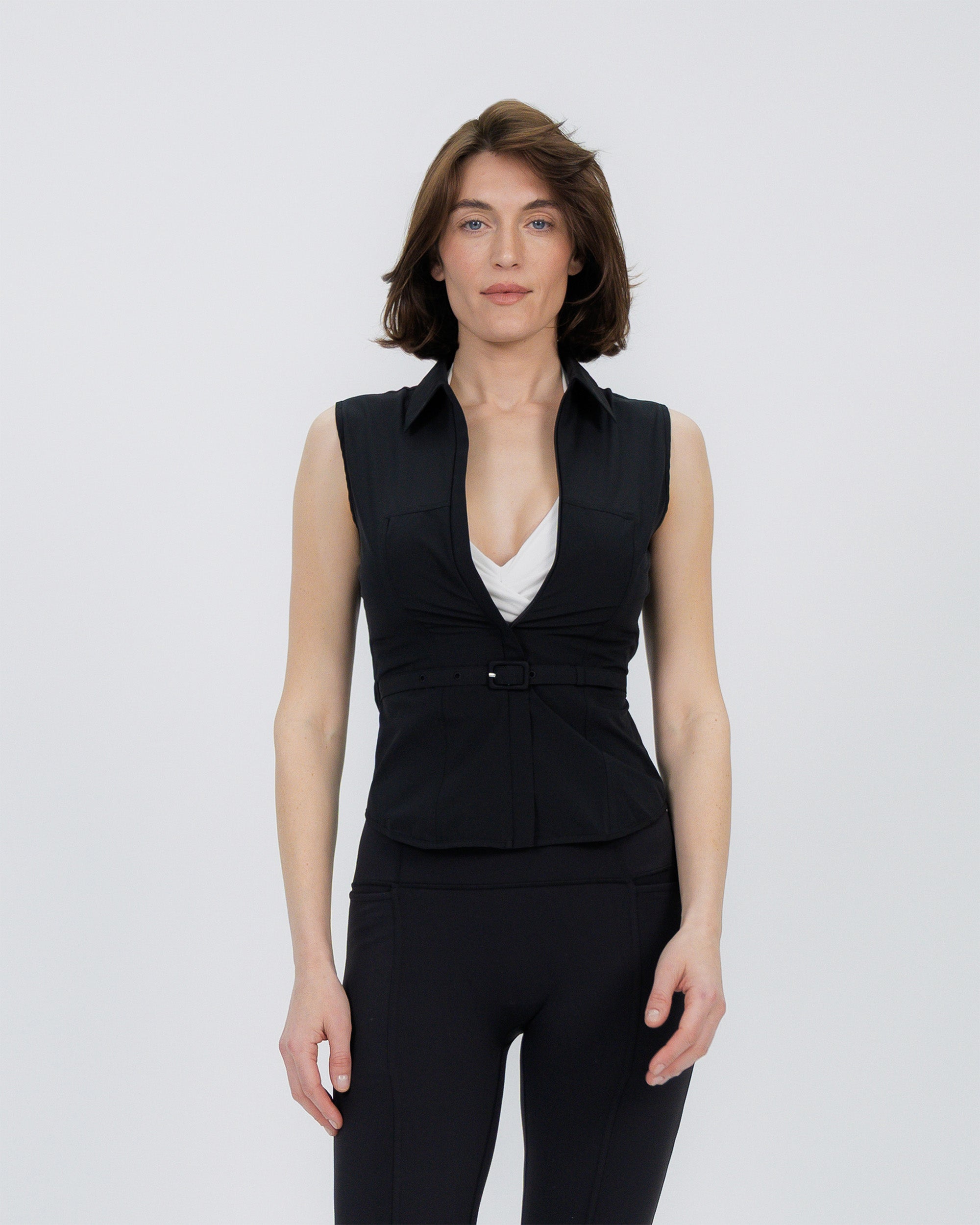 Active Tailored Shirt Vest