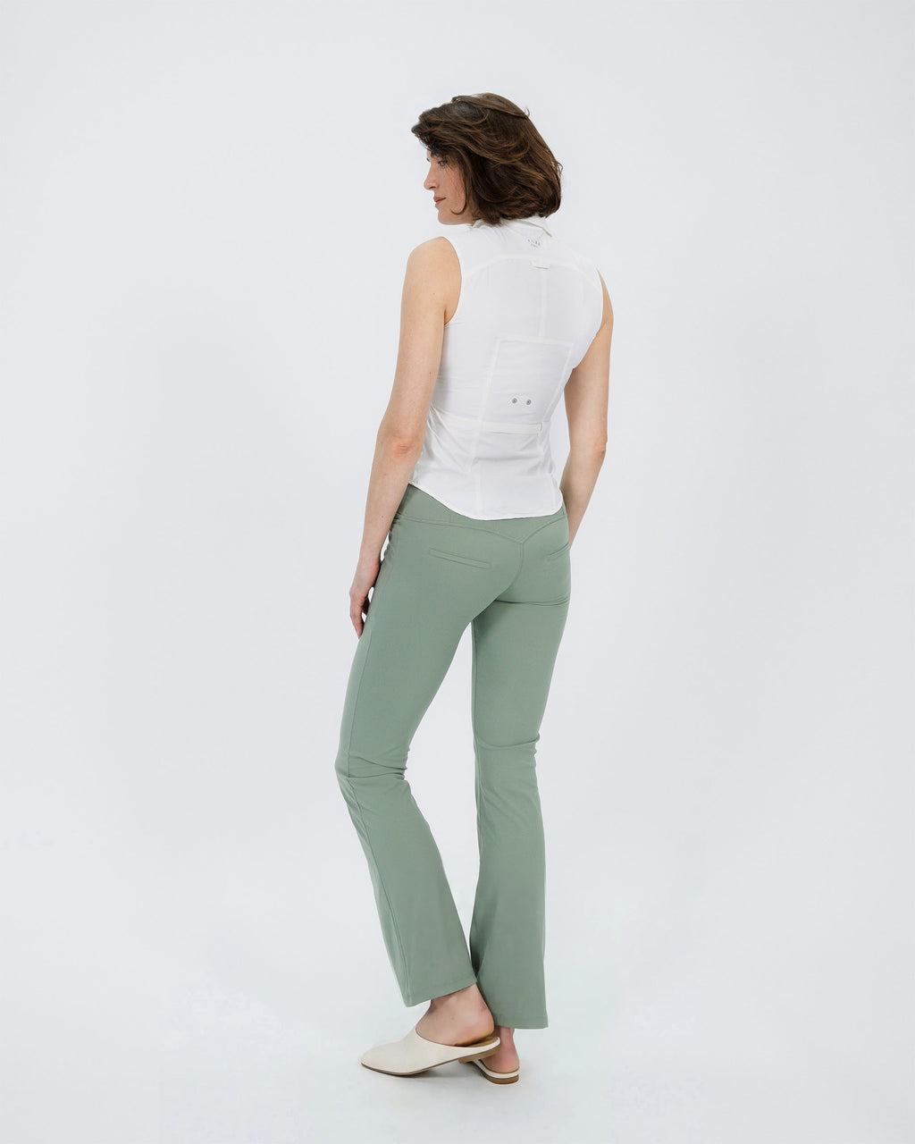 Active Tailored Shirt Vest white