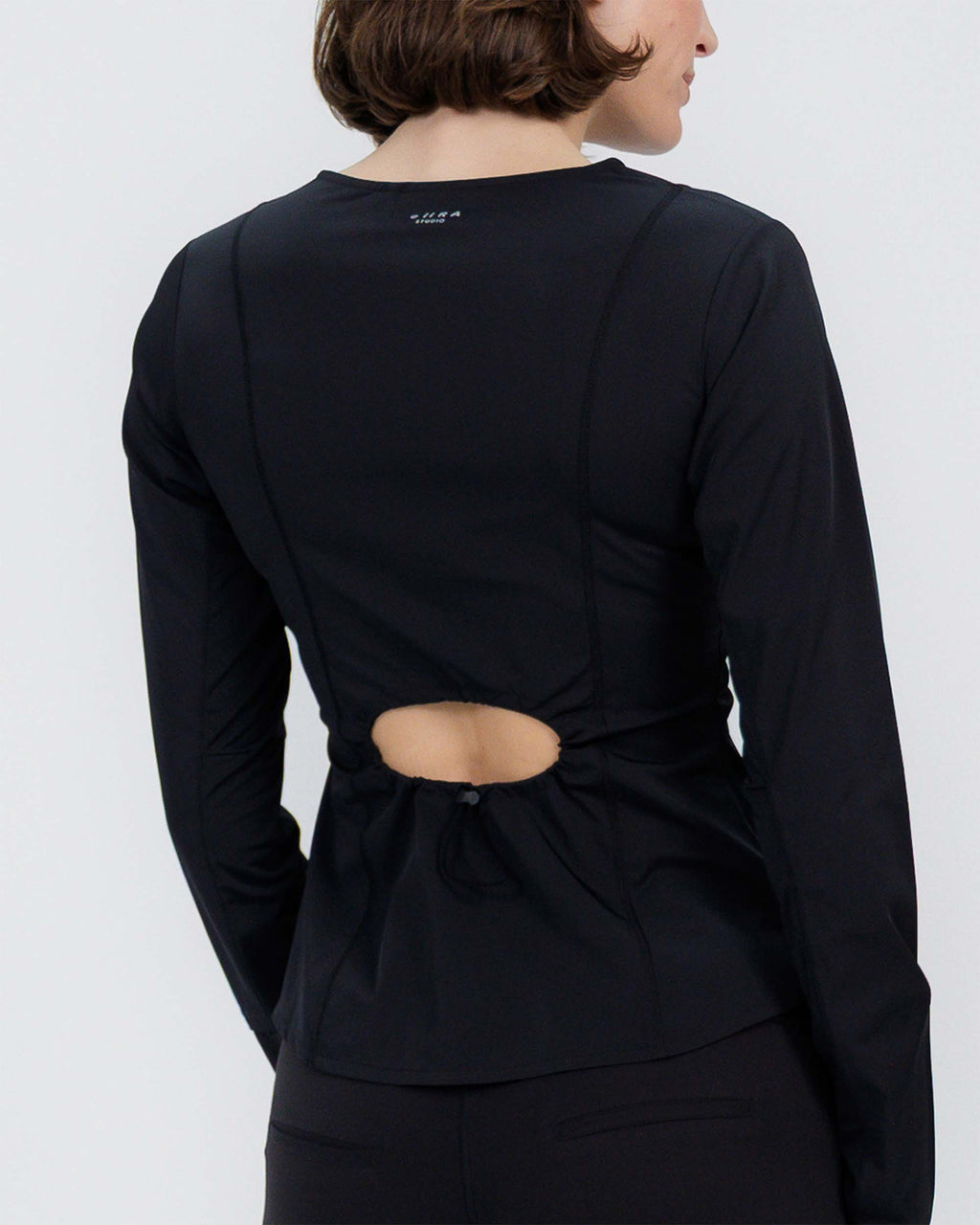 Active Lightweight Zip Up Jacket black