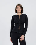 Active Lightweight Zip Up Jacket black