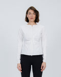 Active Lightweight Zip Up Jacket white