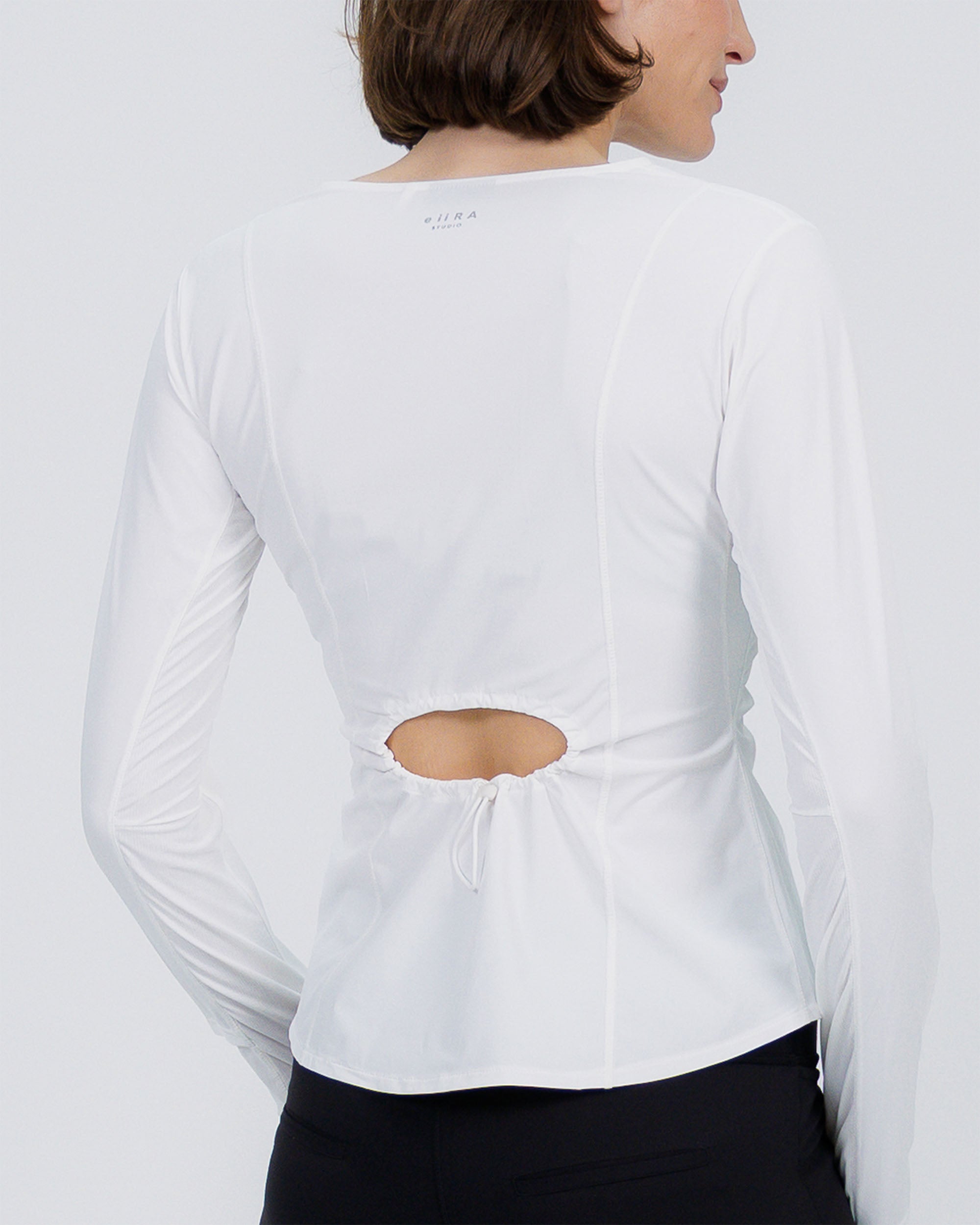 Active Lightweight Zip Up Jacket white