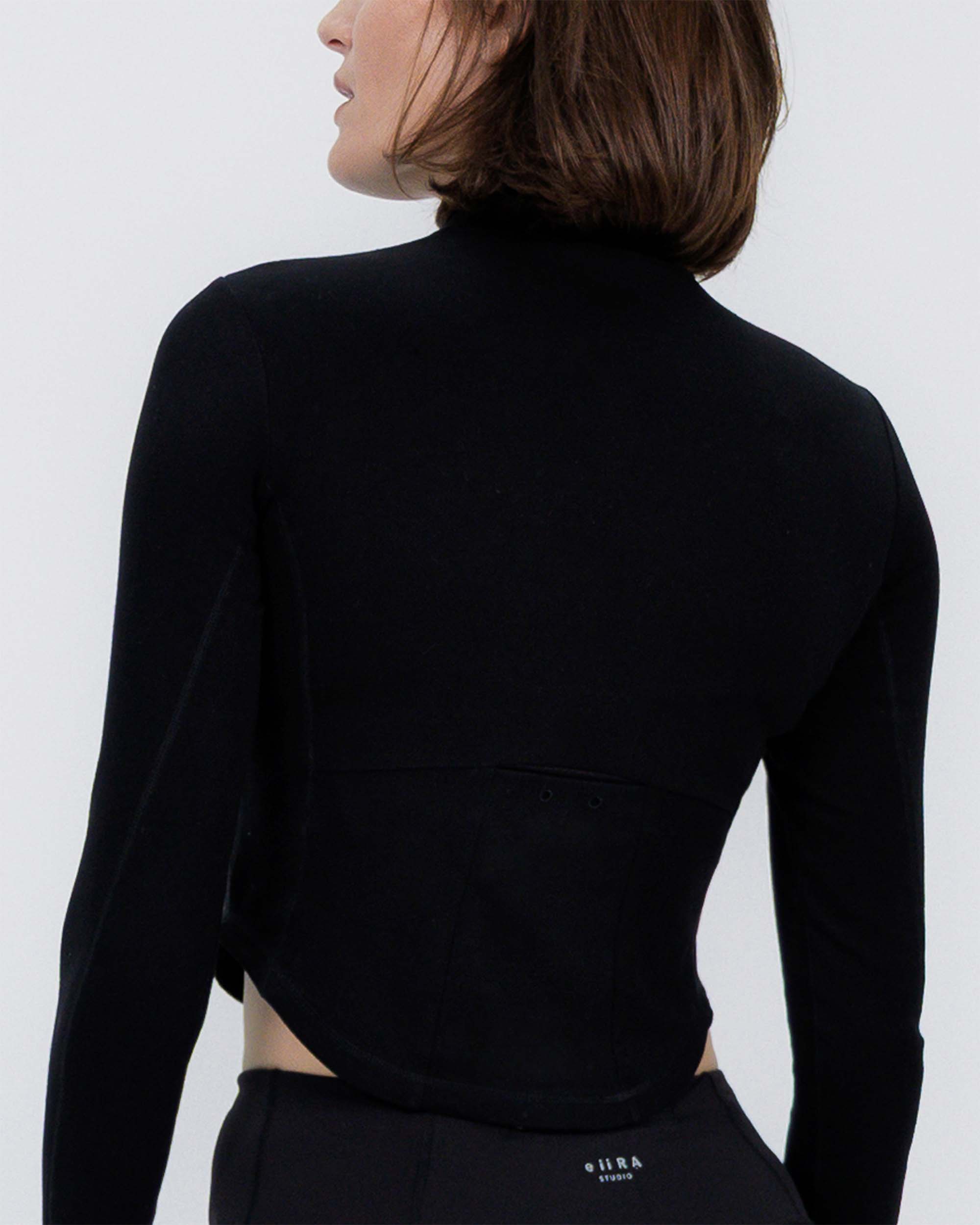 Active Sculpting Turtleneck black
